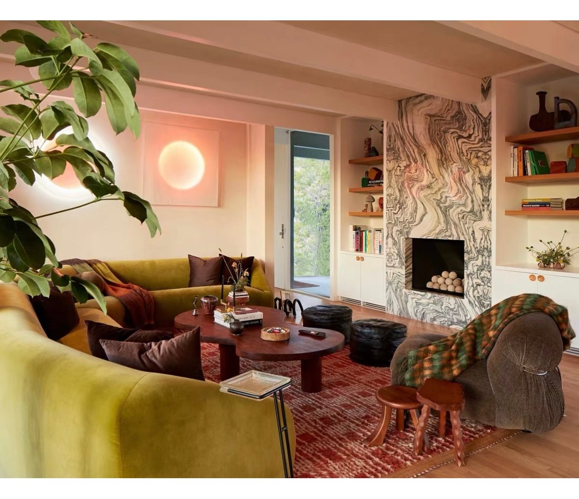 Modern Simple Plug-In Round Wall Lamp