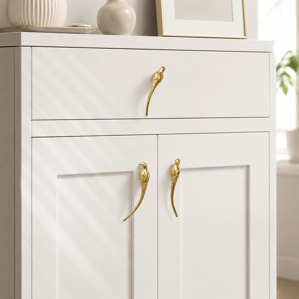 Totem Brass Cabinet Handle