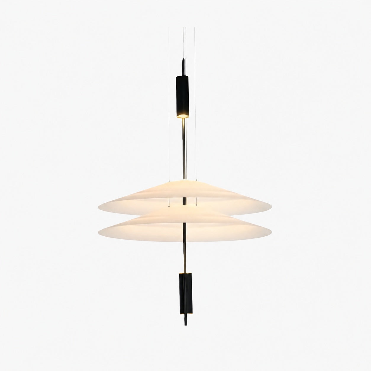 Plumeo Flamingo Multi Layered Pendant Light - Minimalist Light Fixture for Modern Living Rooms N54