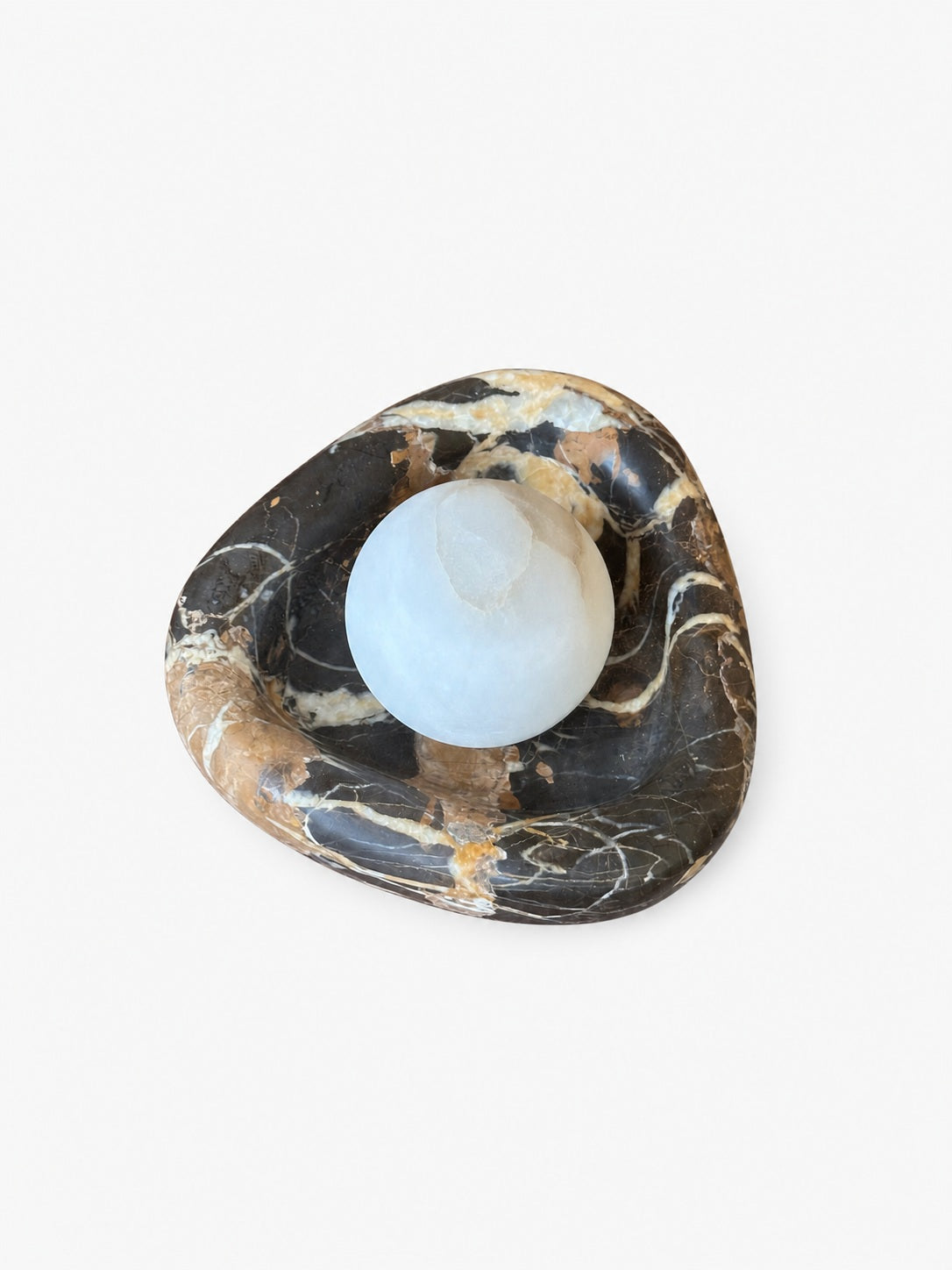 Black Pearl Marble Wall Lamp