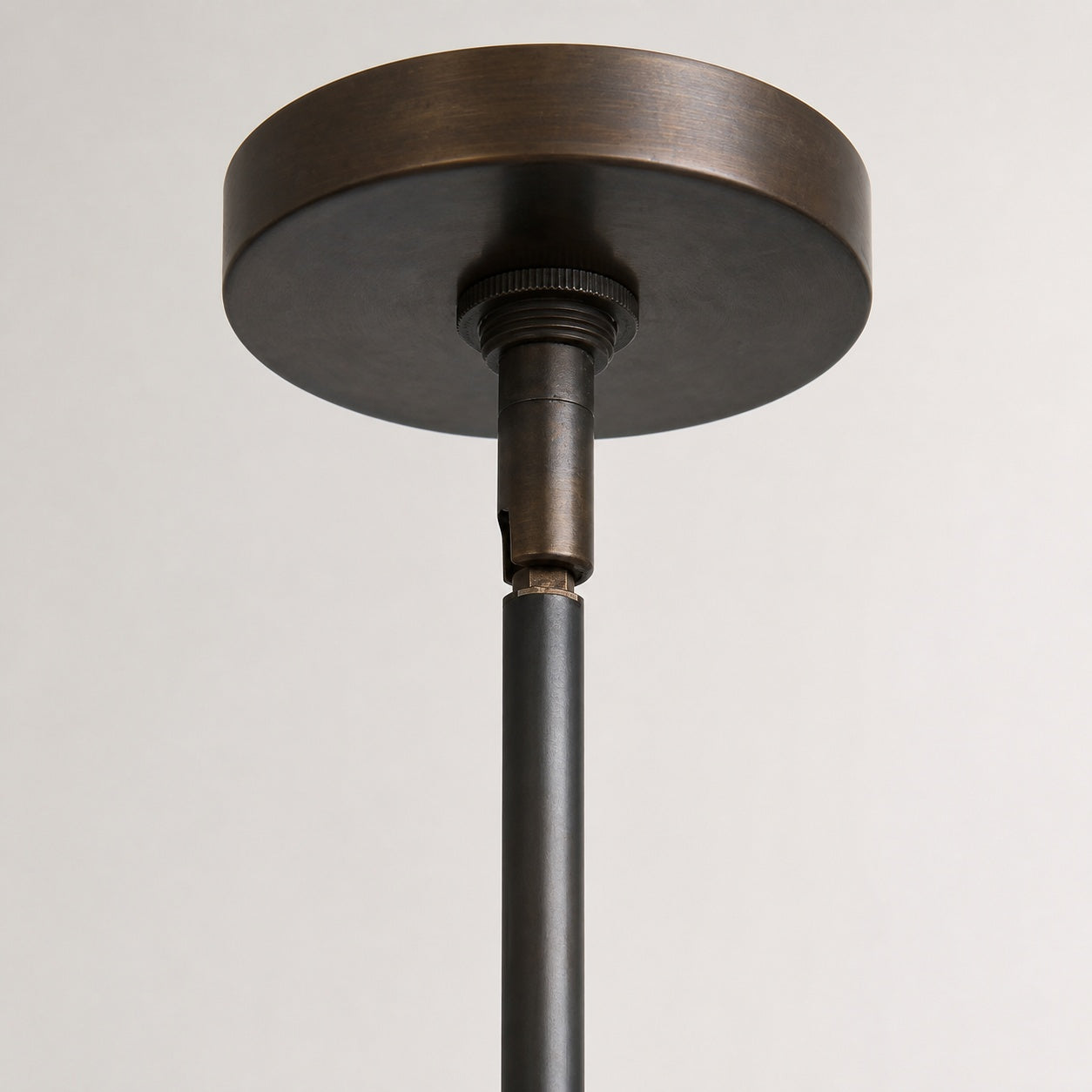 Shella Contemporary Five‑Globe Chandelier – Wood Metal Glass Pendant Lighting for Bedroom or Dining