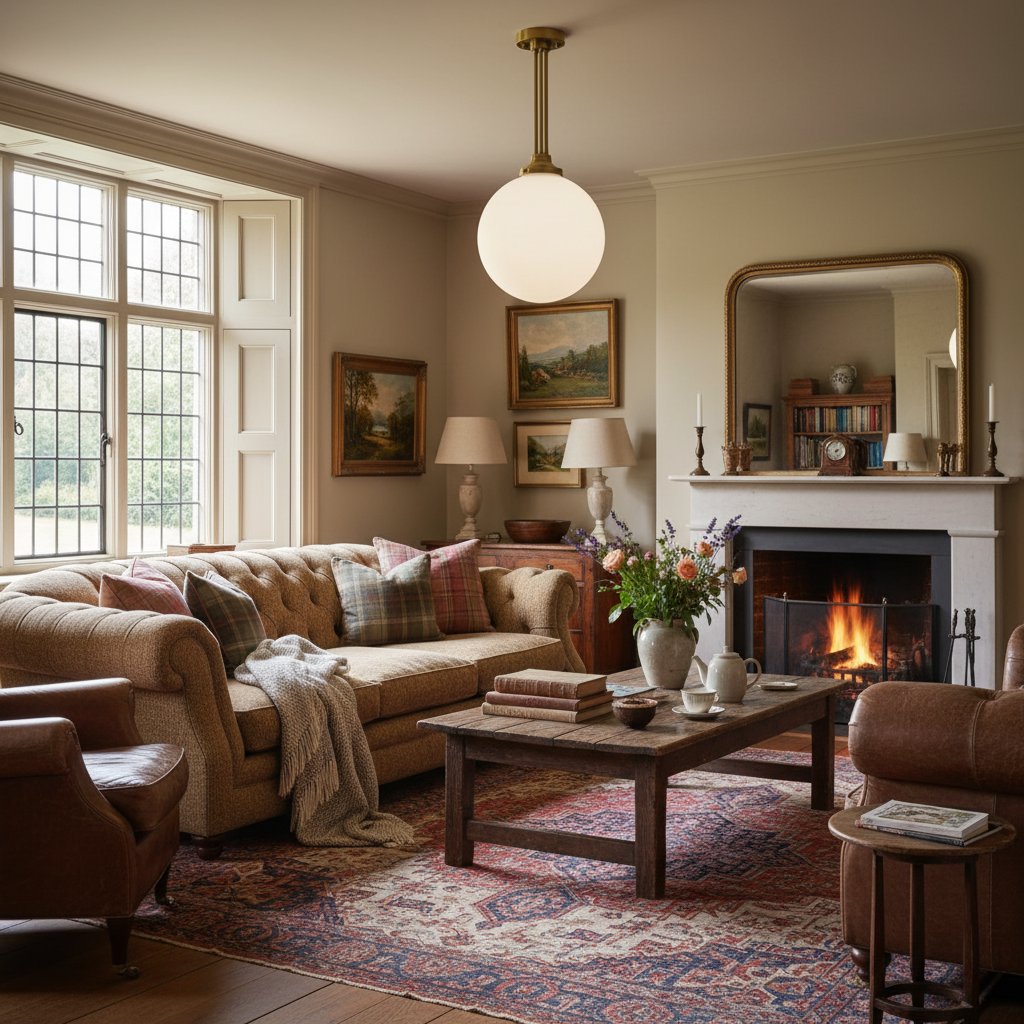 Glorica Glass Frosted Globe Pendant Light - Art Deco Hanging Light for Home