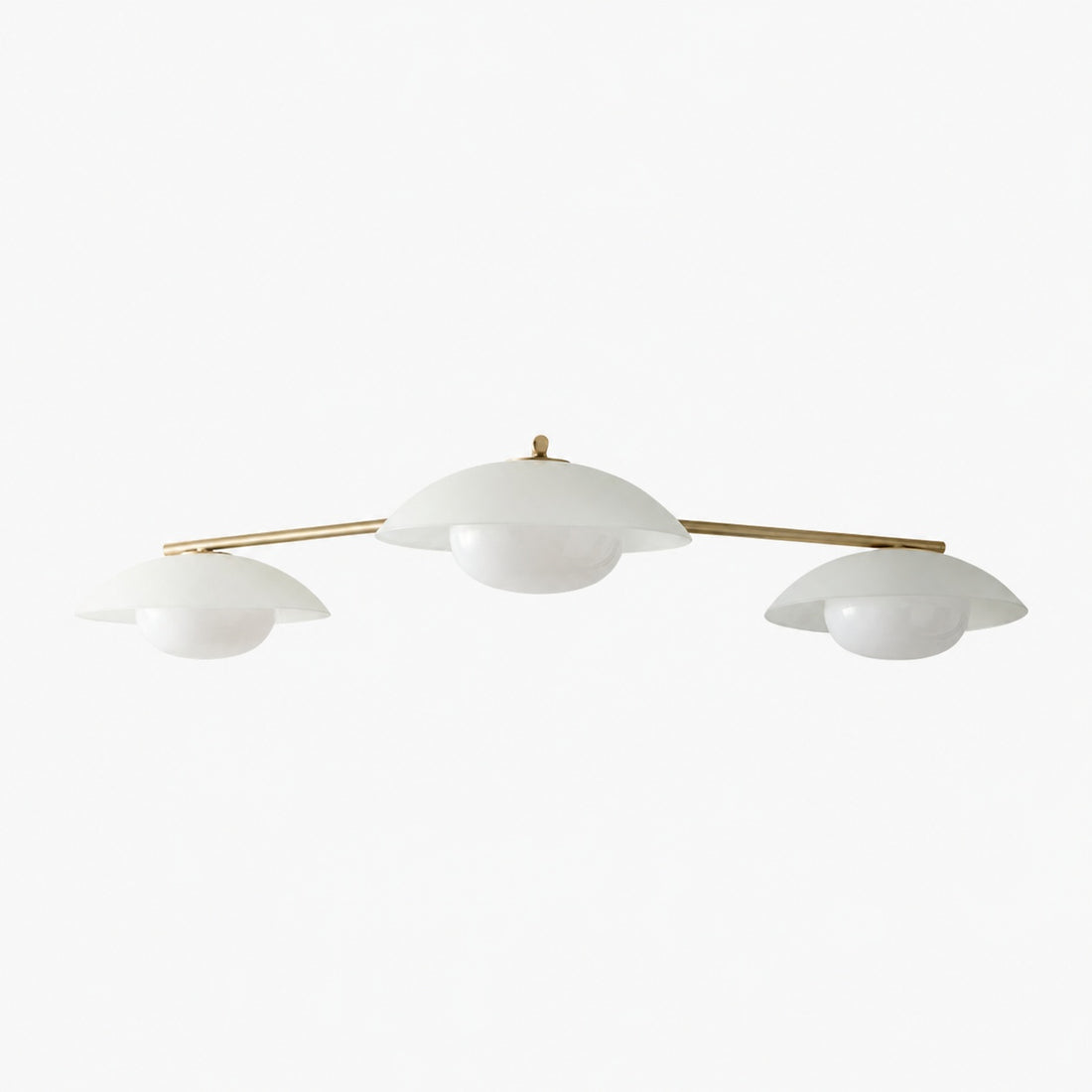 Elorina 3-Light Flush Mount Glass/Metal Ceiling Light - A Stylish Fixture for Modern Spaces