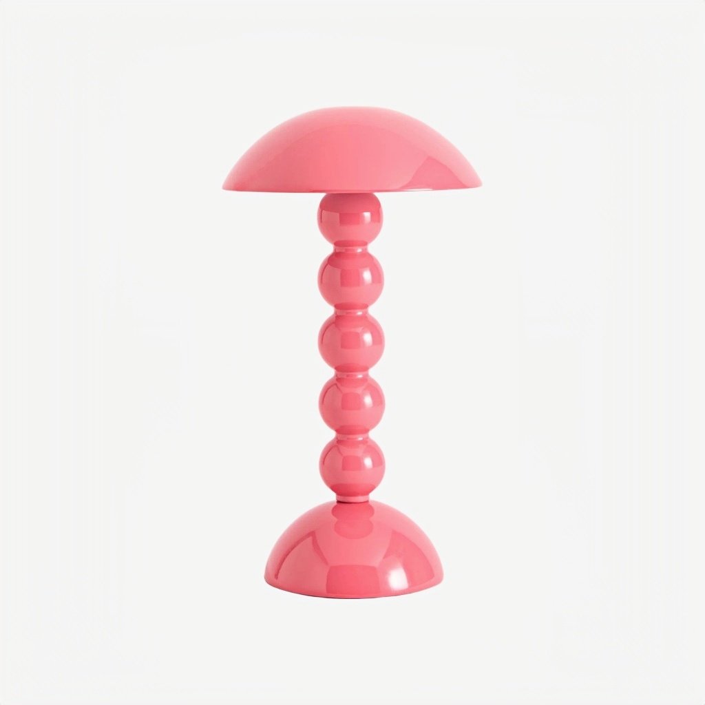 Modo LED Table Lamp – Orb-Stacked Base Mushroom Shade Perfect for Living Room or Bedroom