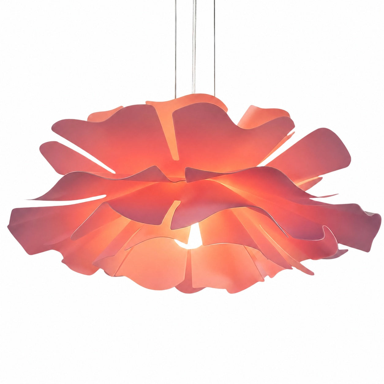 Blossenari Nordic Flower Design Pendant Lamp – Sculptural Floral Ceiling Light for Living Room N34