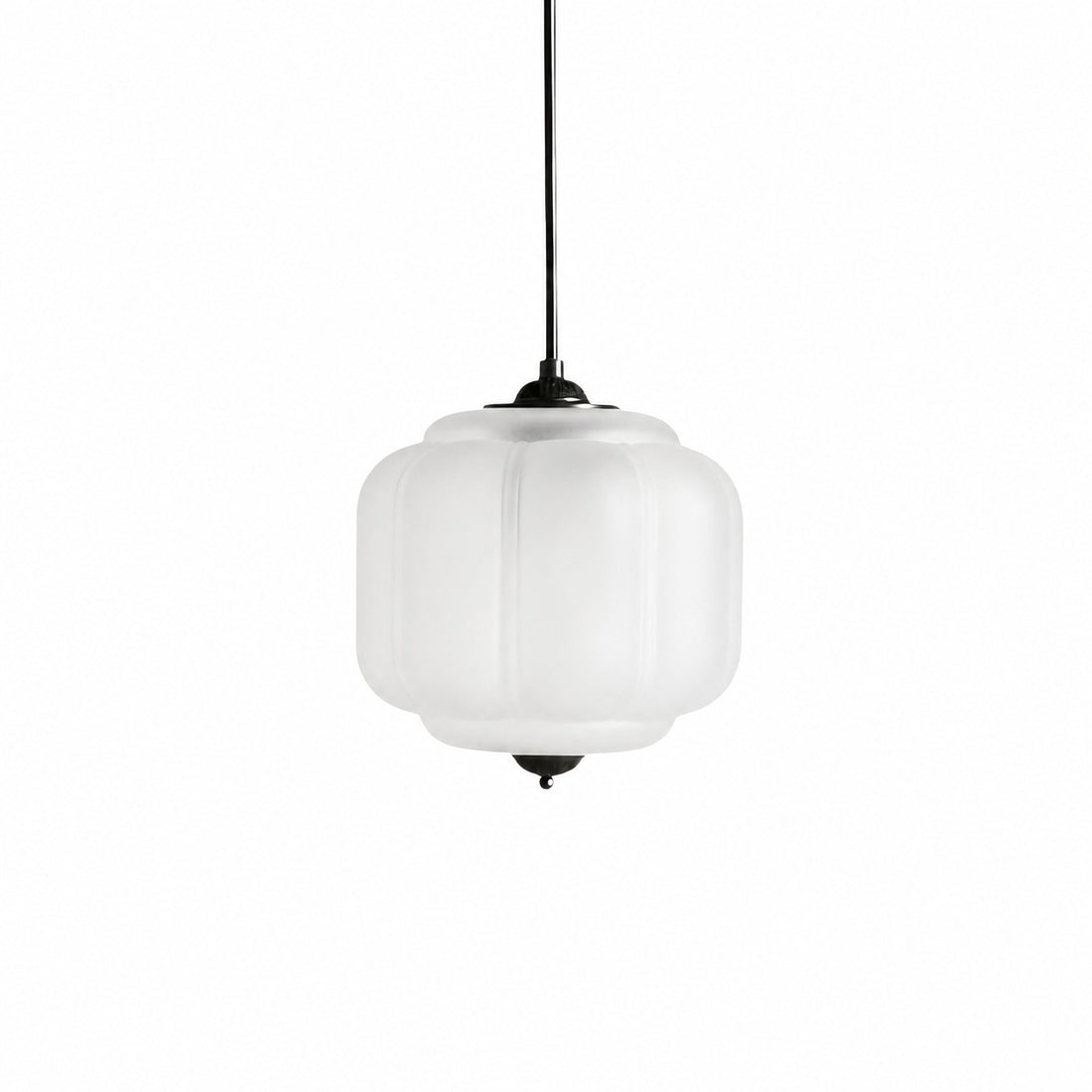 Eloise Vintage Glass Chandelier - Milk Glass Home Accent