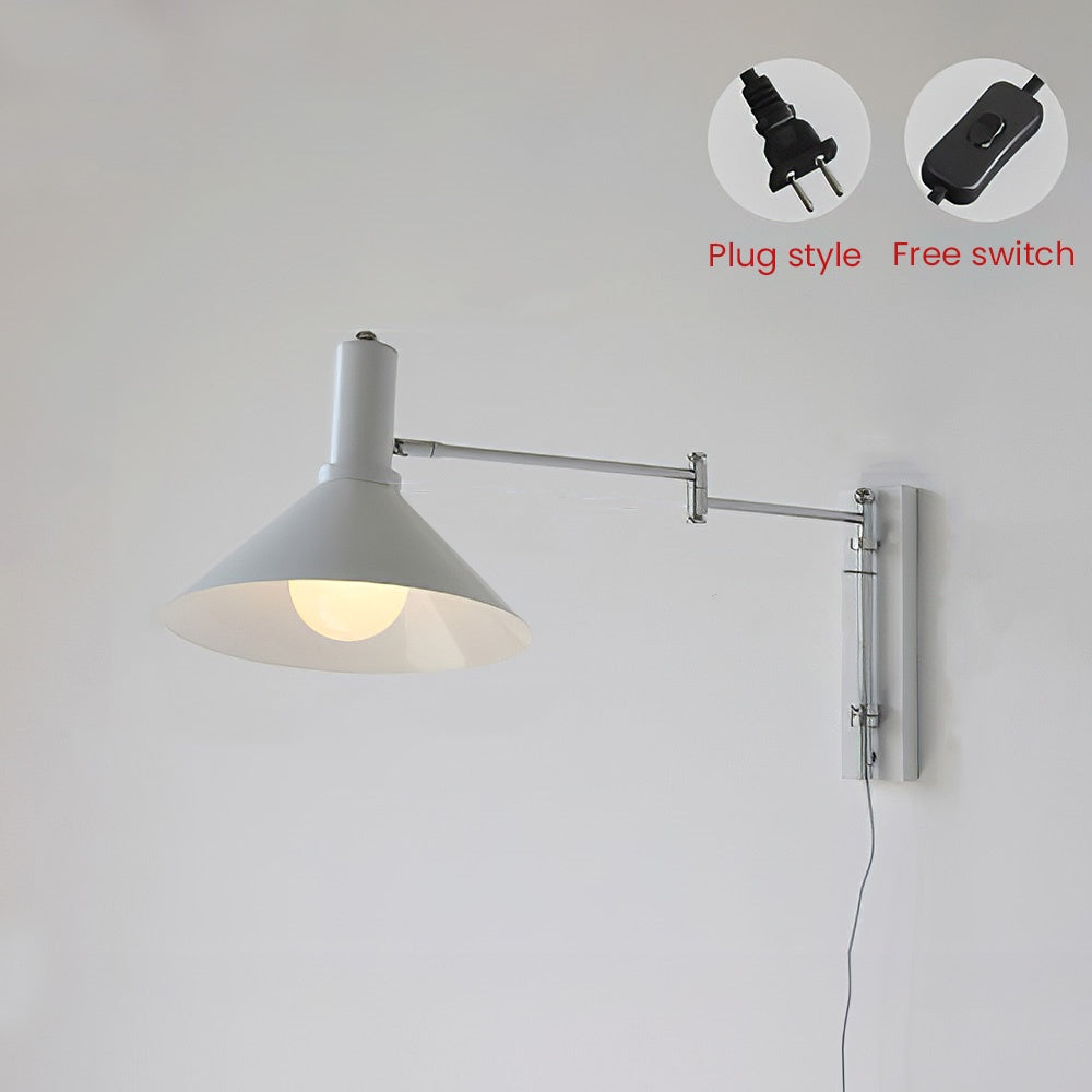 Bauhaus Simple Rotatable Stained Wall Light