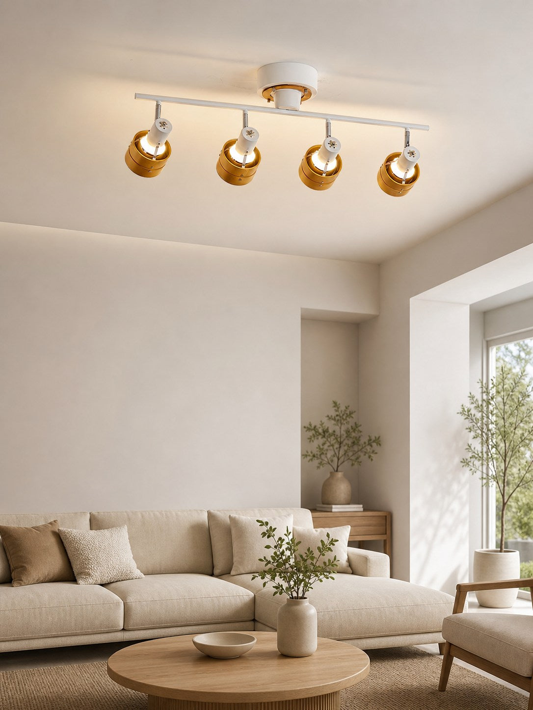 Nordic Cylindrical 4-Light Spotlight