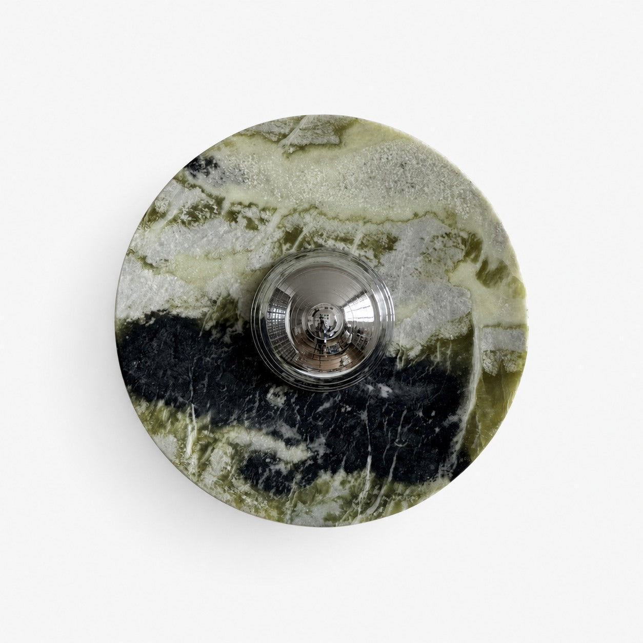 Green Calacatta Marble Sconce