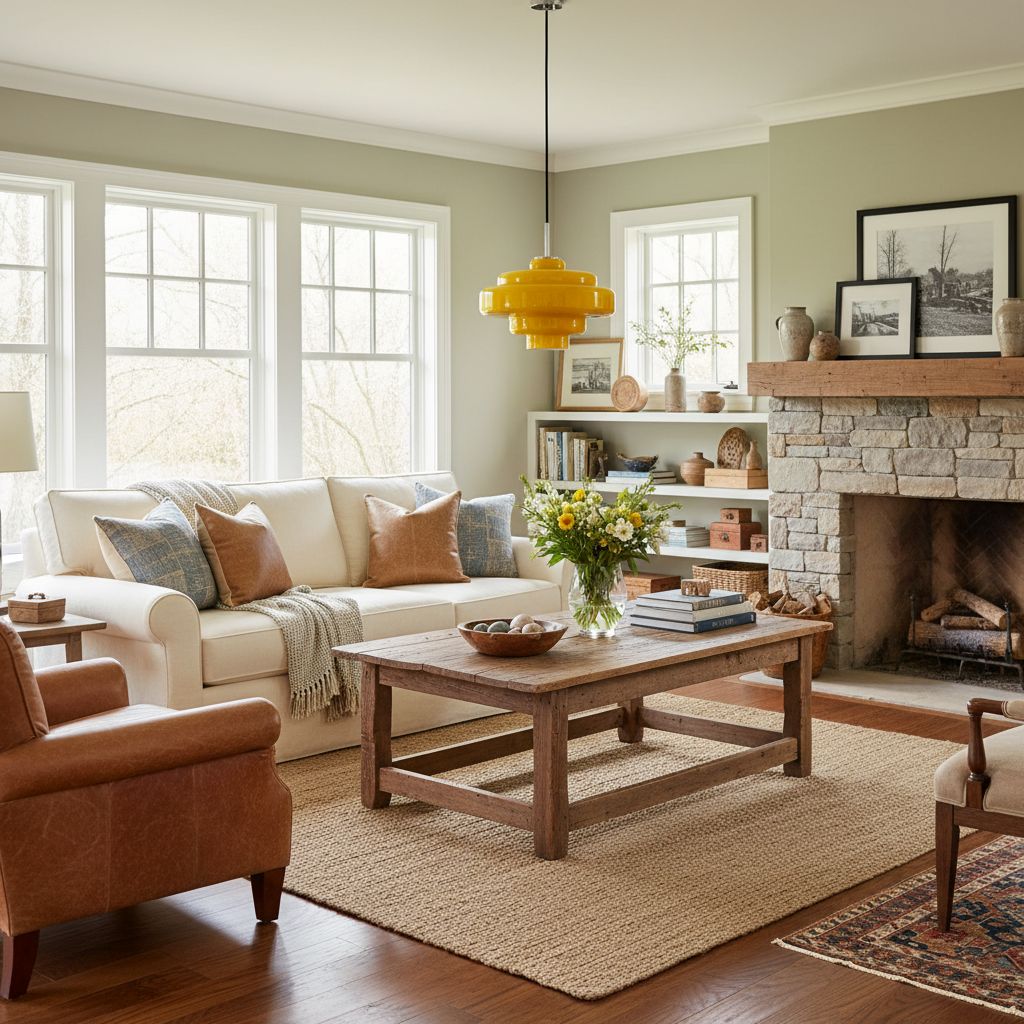 Koloro Elegant Retro Glass Pendant Light – Adjustable Length for Living Room & Hallway