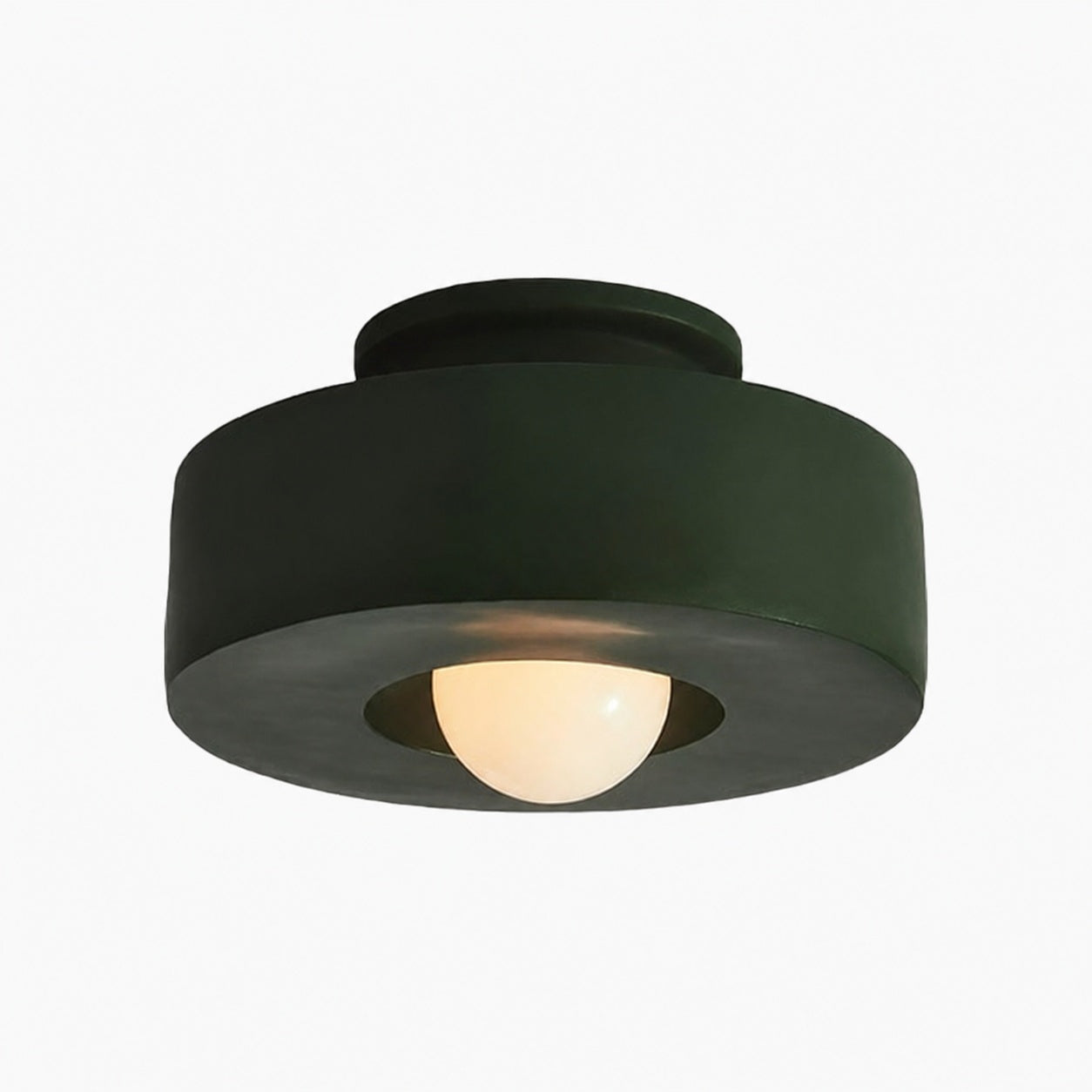 Nordyra Nordic Round Disc Ceiling Lamp – Minimalist Modern Lighting for Living Spaces N57