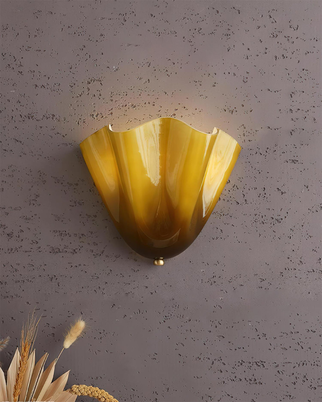 Bellina Modern Wall Light - Artisanal Glass Vera Lamp for Interior Decor