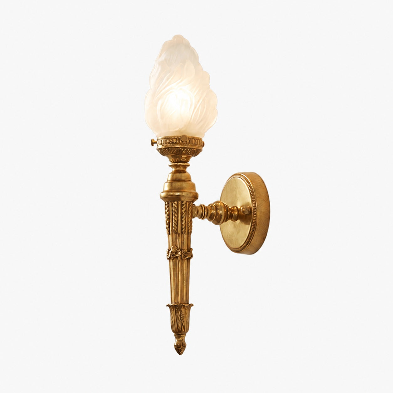 Modern Alabaster Wall Lamp – French Elegant Sconce for Bedroom Living Room Hallway
