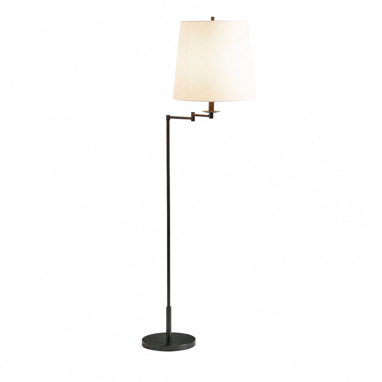 Rowan Articulating Floor Lamp - Adjustable Iron Design for Task Lighting