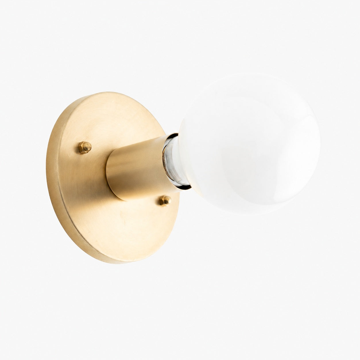 Glorica Glass Minimalist Wall Sconce - Versatile Modern Light For Any Room