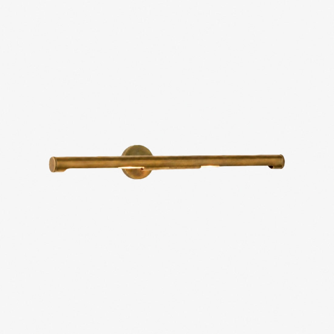 Aurix Wall Mount Art Light - Aged Finish Picture Light for Highlighting Canvases