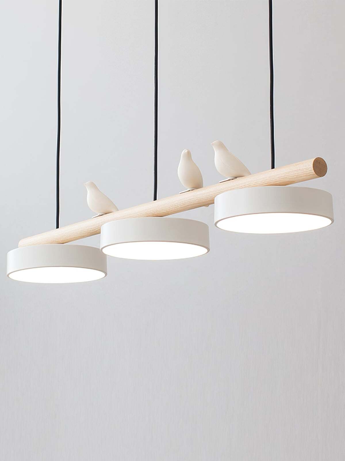 Creative Branch Bird Shaped Pendant Lamp