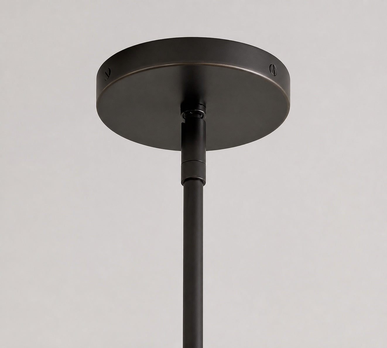 Calin Classic Round Chandelier - Bronze Iron Light for Dining