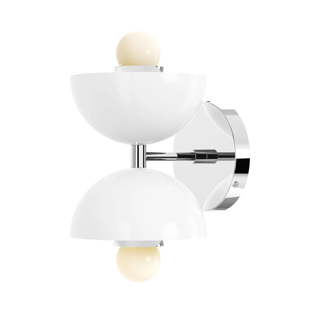 Colorful Double Head Bathroom Wall Lamp – Mid-Century Metal Vanity Sconce
