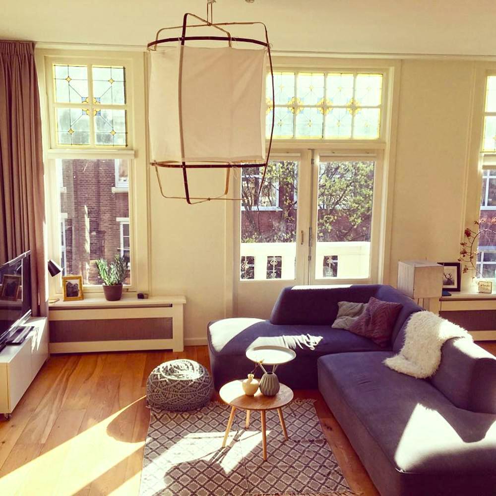 Straight Hollow Tulle Pendant Lighting