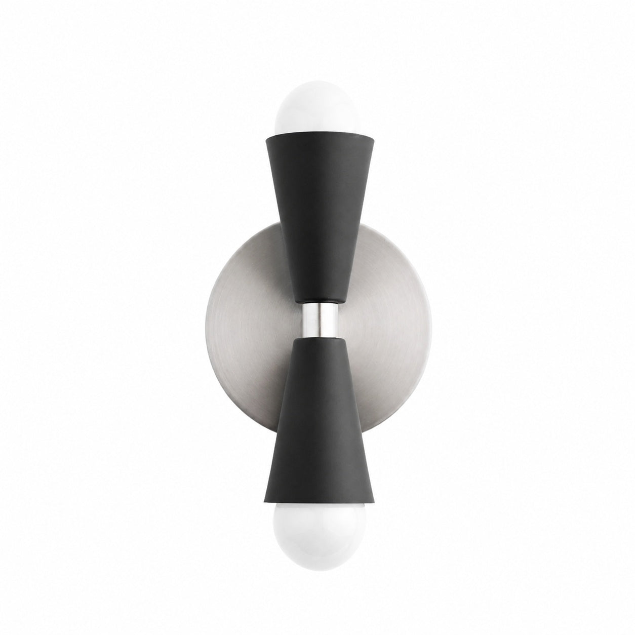 Pyralis Cone Linear Statement Wall Sconce - Modern Two Light Fixture