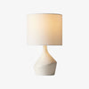 Lumo Modern Asymmetrical Table Lamp - Artistic Ceramic Body Ambient Lighting for Contemporary Home and Office