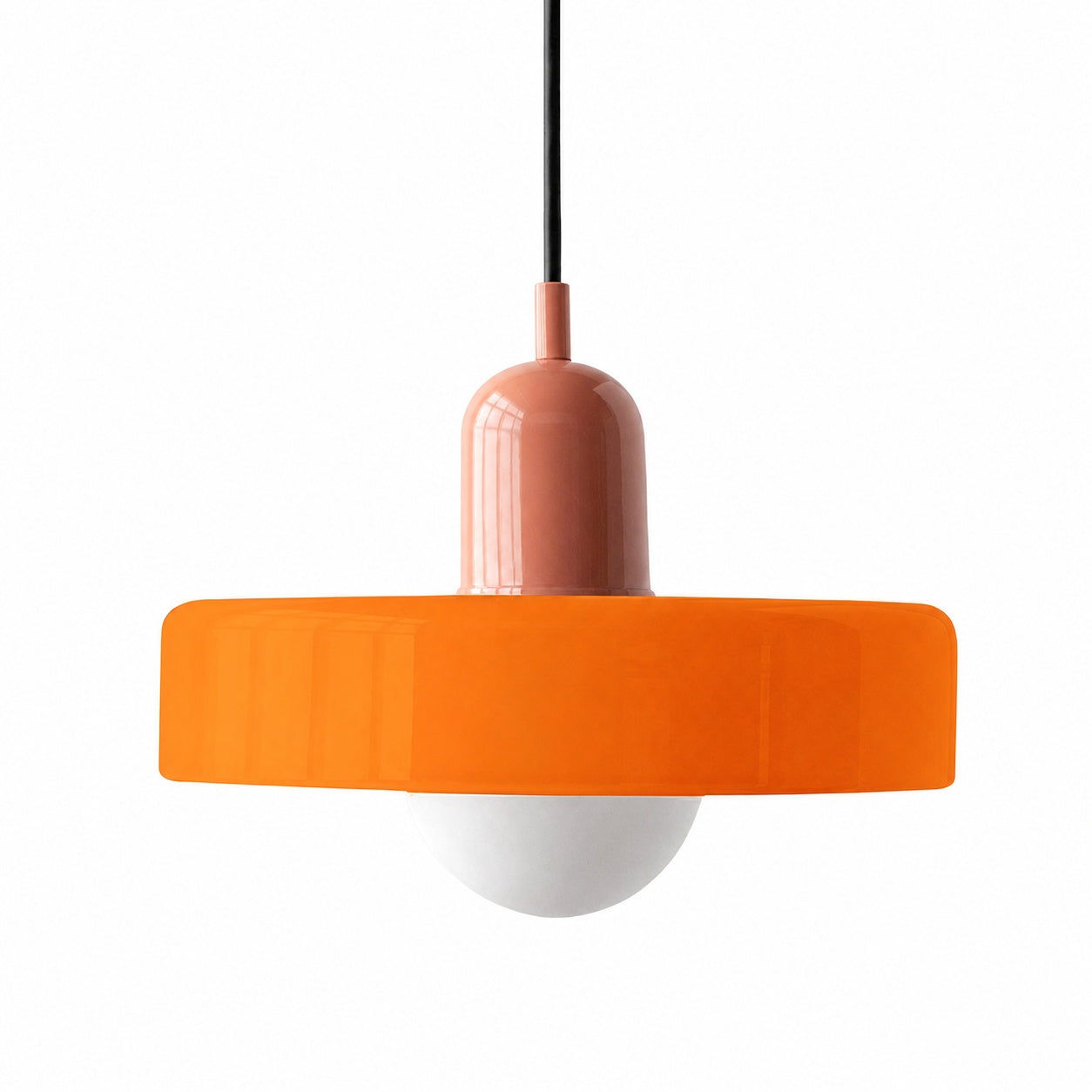 Glasora Modern Glass Suspension Light – Minimalist Nordic Pendant Lamp for Kitchen and Hallway N32