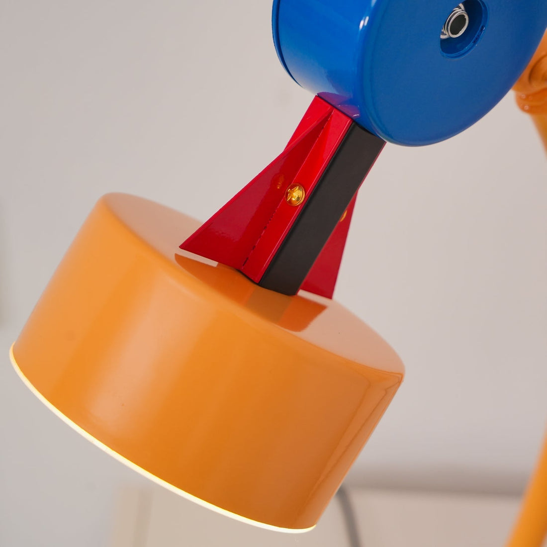 Colorful Curved Table Lamp