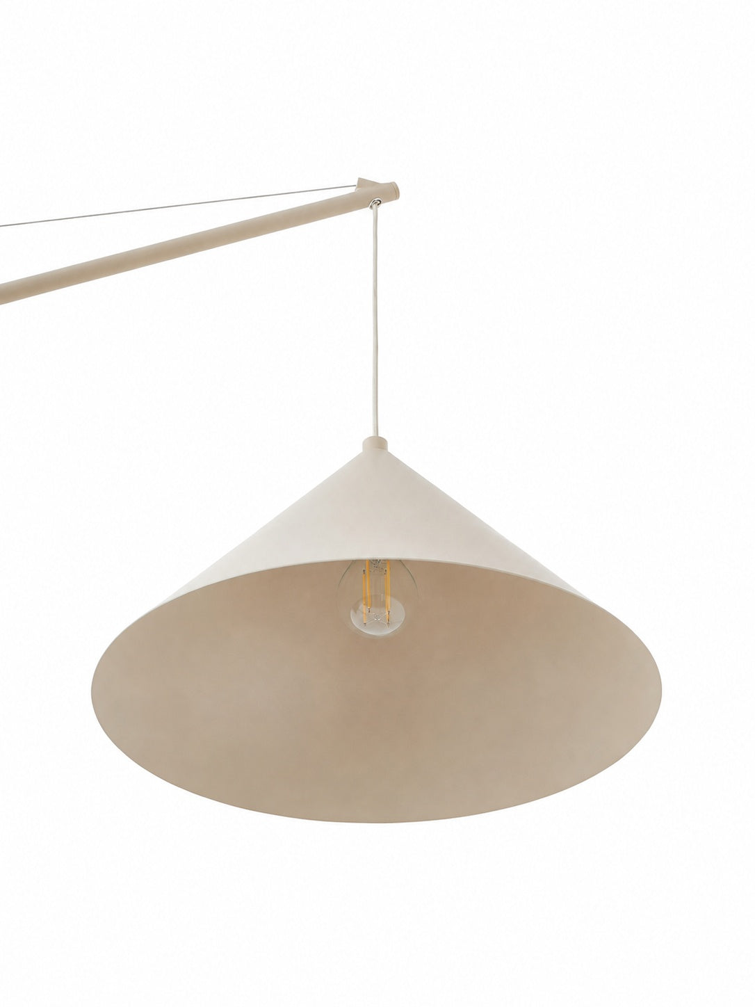 Grande Travertine Floor Lamp