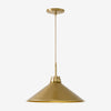 Aurenza Modern Farmhouse Pendant Light - Adjustable Shade for Warm Ambiance