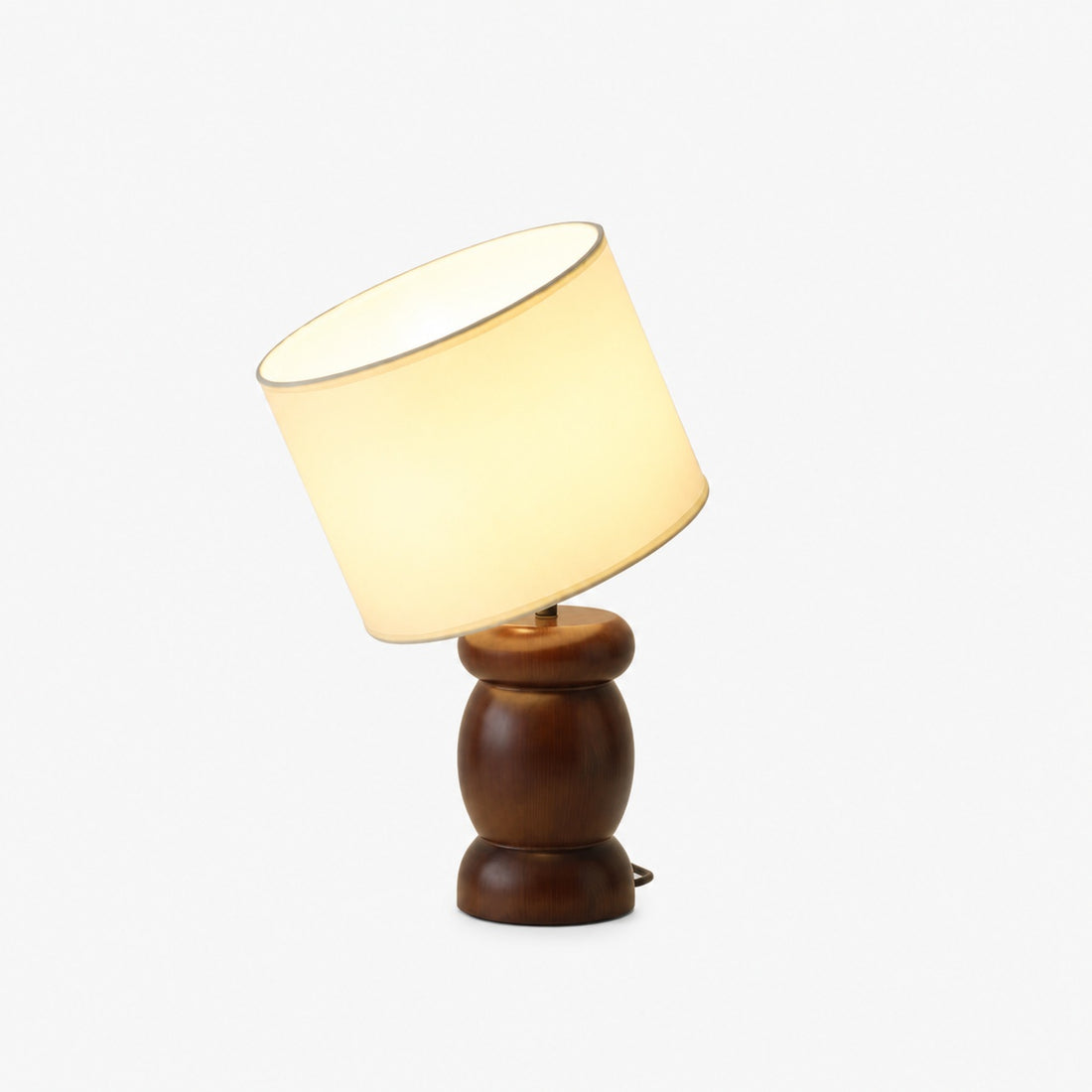 Pebble Wood Table Lamp