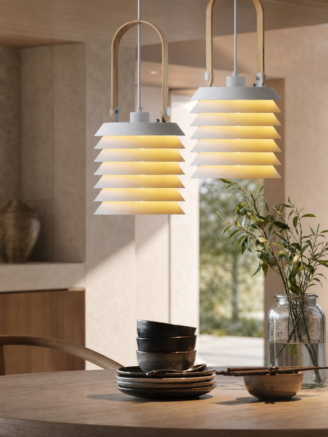 Minimalist Lantern Pendant Lamp