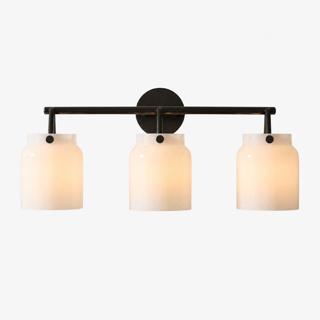 Hanton Modern 3-Light Wall Sconce - Metal Bathroom Fixture