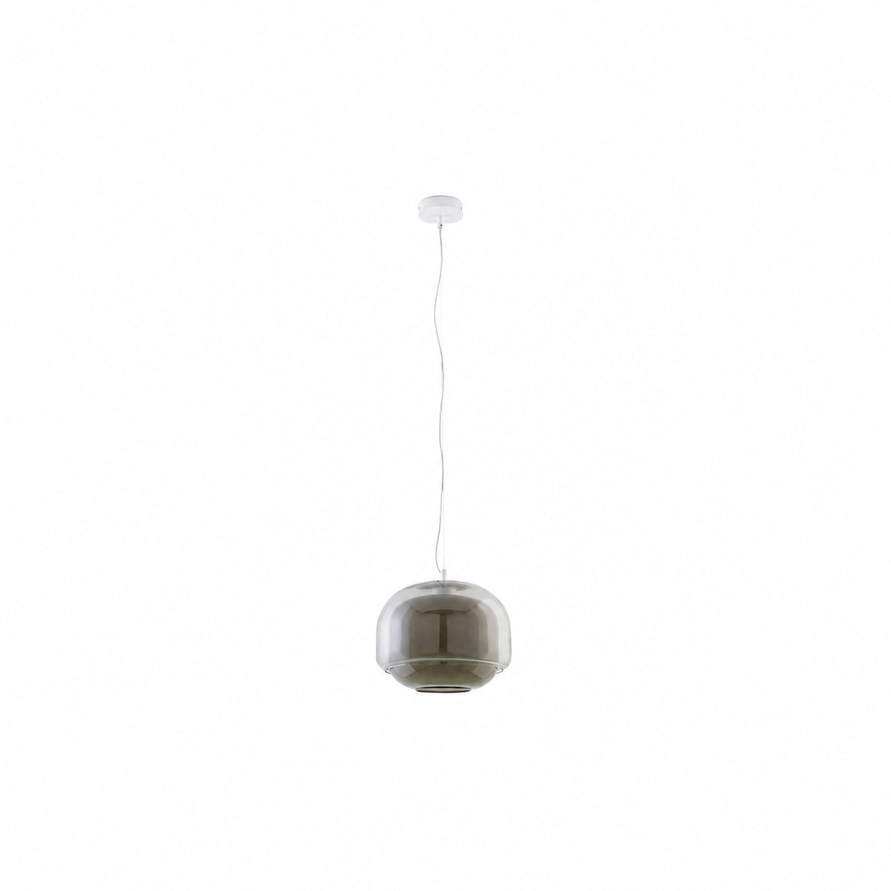 Clinco Modern Mushroom Pendant Light - Colored Glass Hanging Light