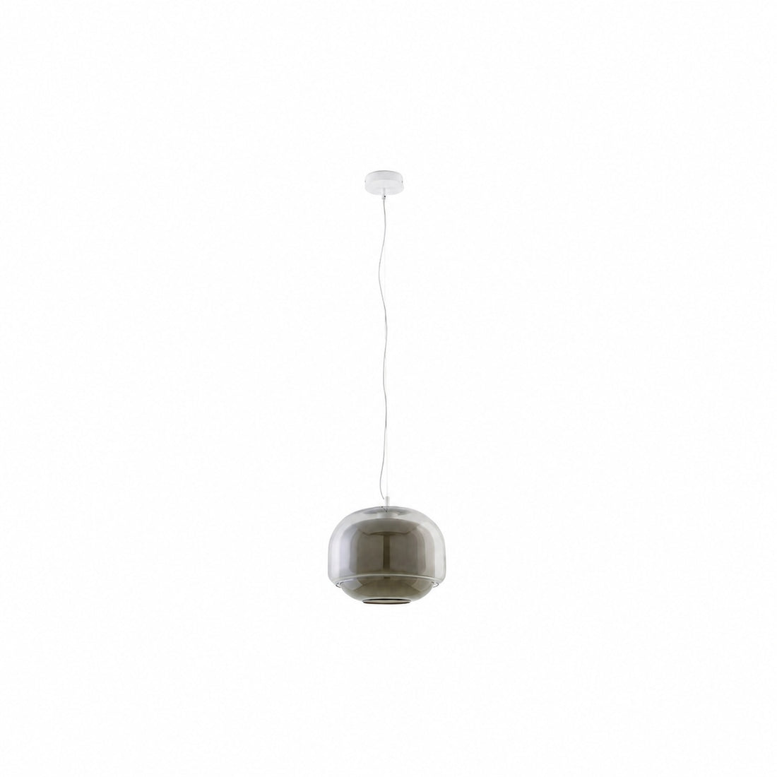 Clinco Modern Mushroom Pendant Light - Colored Glass Hanging Light