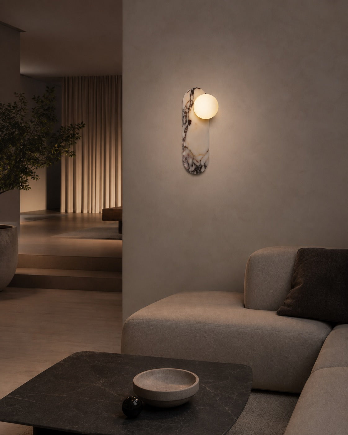 Modulo Marble Wall Lamp