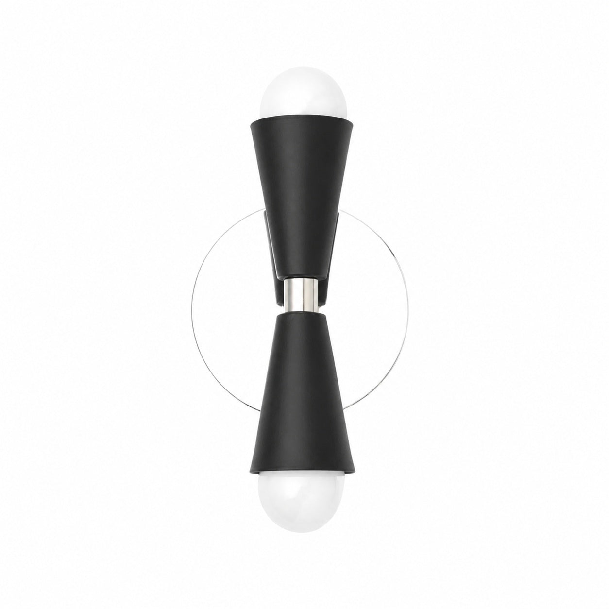 Pyralis Cone Linear Statement Wall Sconce - Modern Two Light Fixture