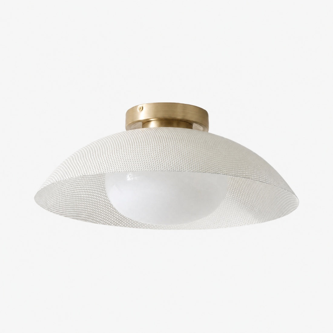 Elorina Flush Mount Glass/Metal Ceiling Light - A Stylish Fixture for Modern Spaces