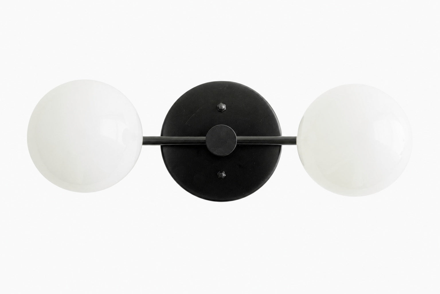 Glorica Glass Vanity Light - Modern Brass Wall Sconce for Bathroom Style