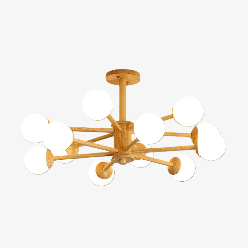 Orrise Molecular Design Ceiling Lamp - Artistic Branch Lighting Chandelier for Home Spaces
