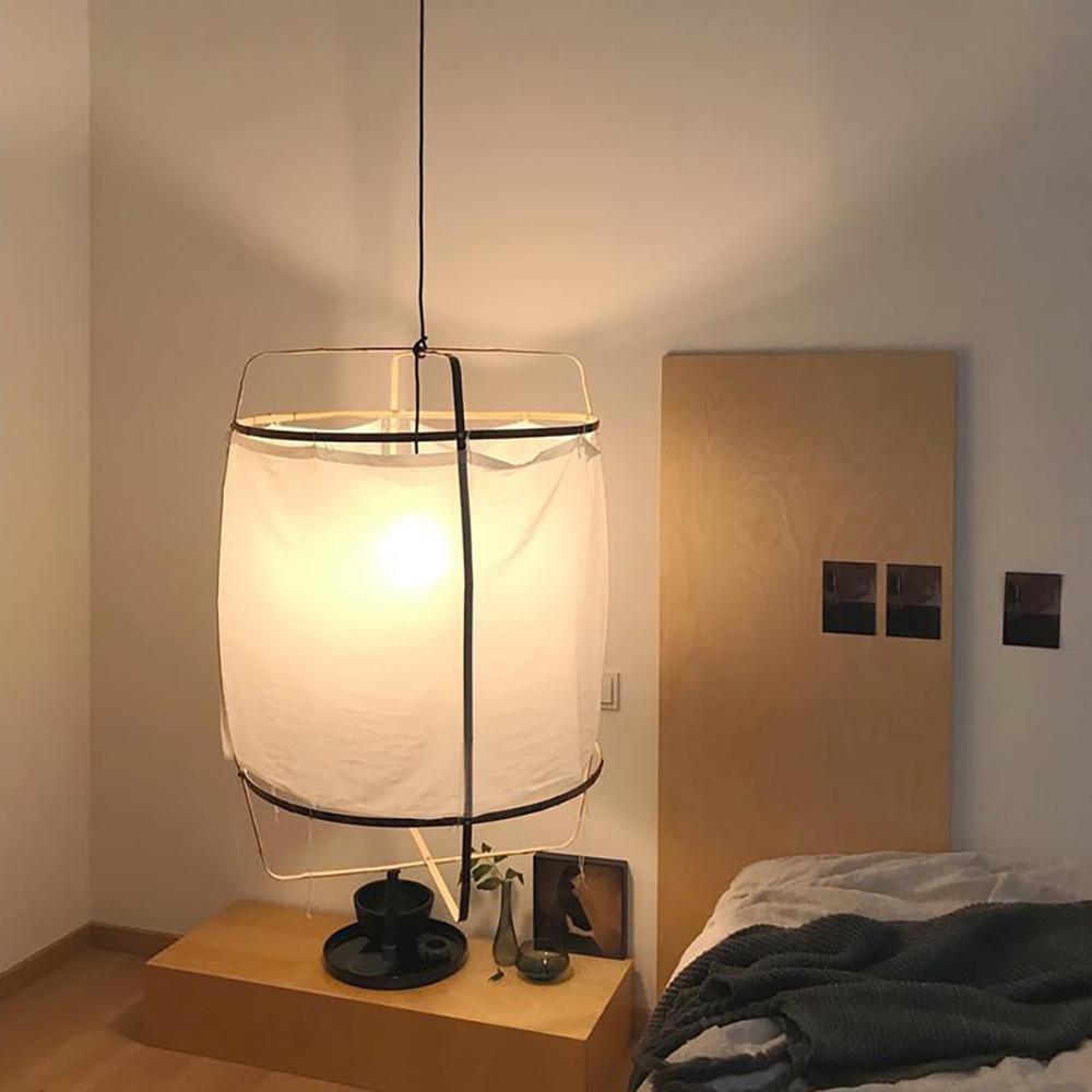 Straight Hollow Tulle Pendant Lighting