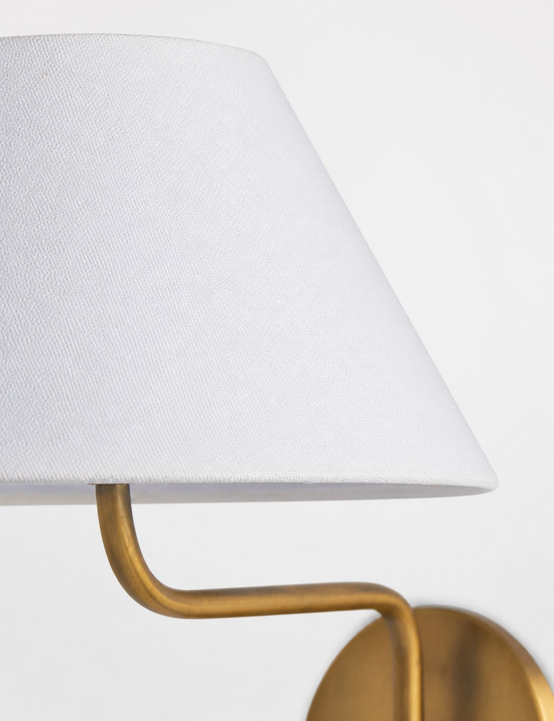 Kulo Fabric Wall Light – Modern Double Arm Linen Wall Sconce for Living Room