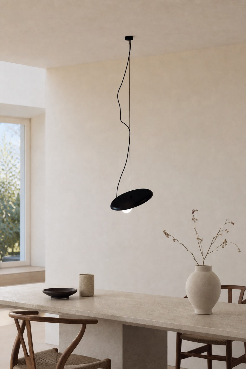 Acoustic Disc Pendant Lamp