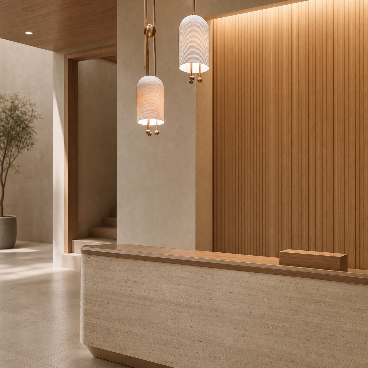 Lantern Glass Pendant Lamp