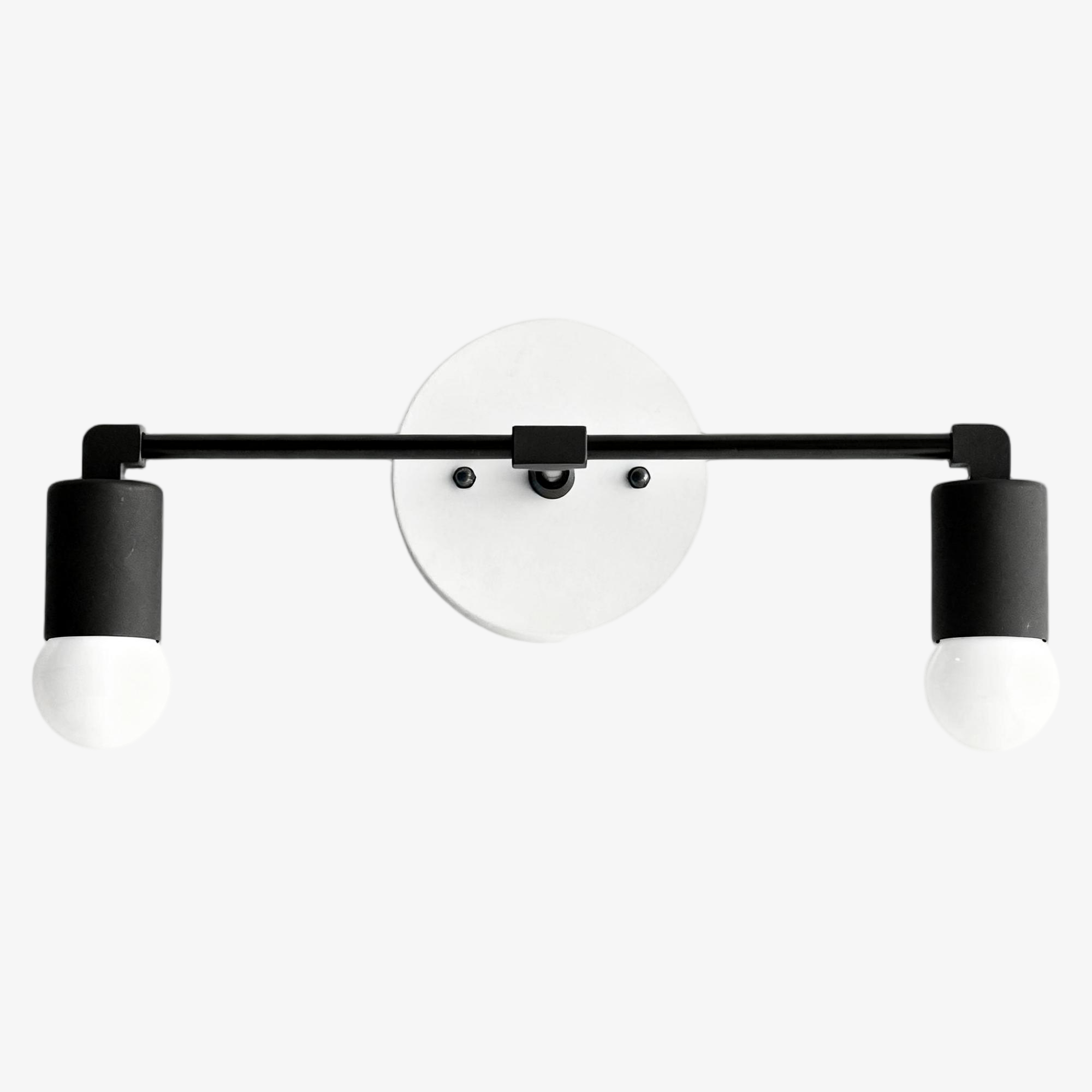 Mobilux Line industrial Bathroom Vanity Light - Minimalist Wall Sconce - Elegant Fixture