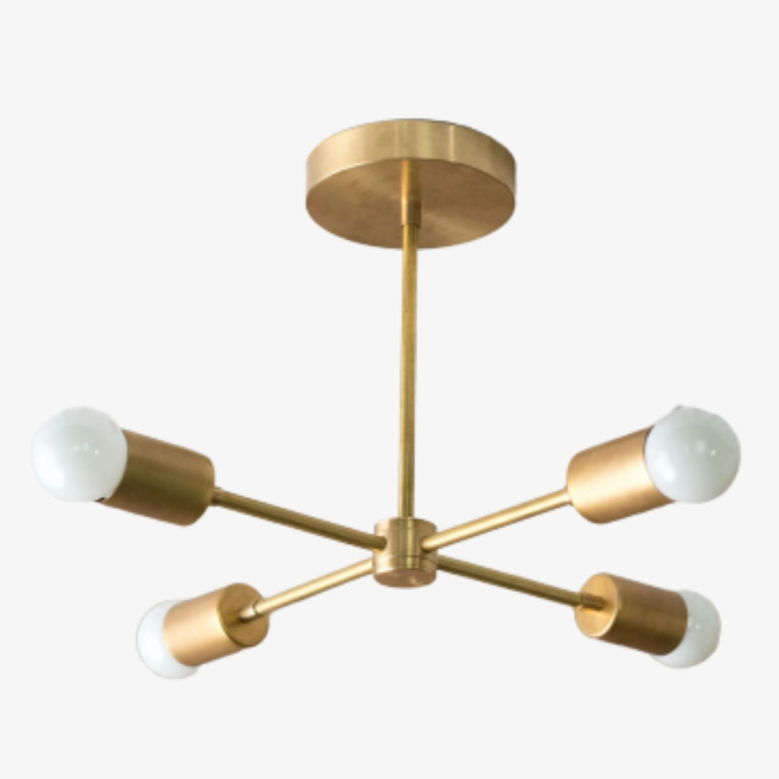 Lumen Radial-Arm Geometric Lamp – Modern Ceiling Lighting for Foyer or Office