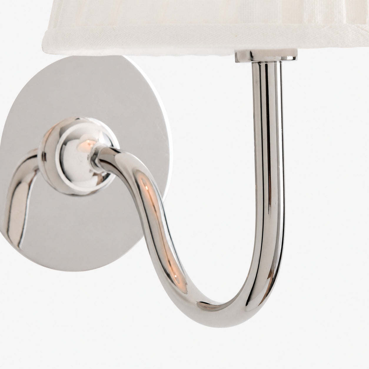 Luvora Vintage Pleated Shade Wall Lamp - Modern Brass Linen Wall Lighting