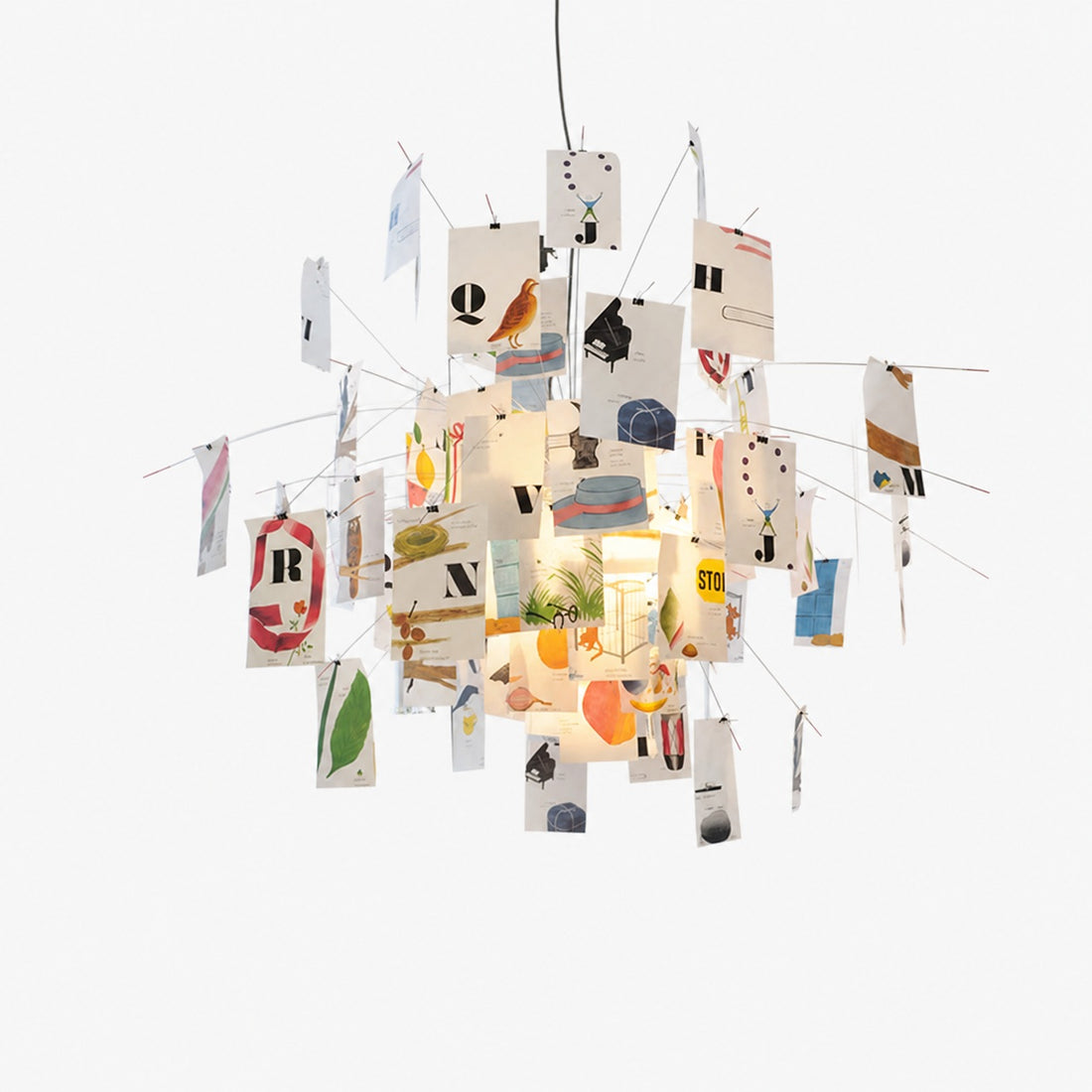 Renée Creative Picture Pendant Light Art Deco Bedroom Living Room