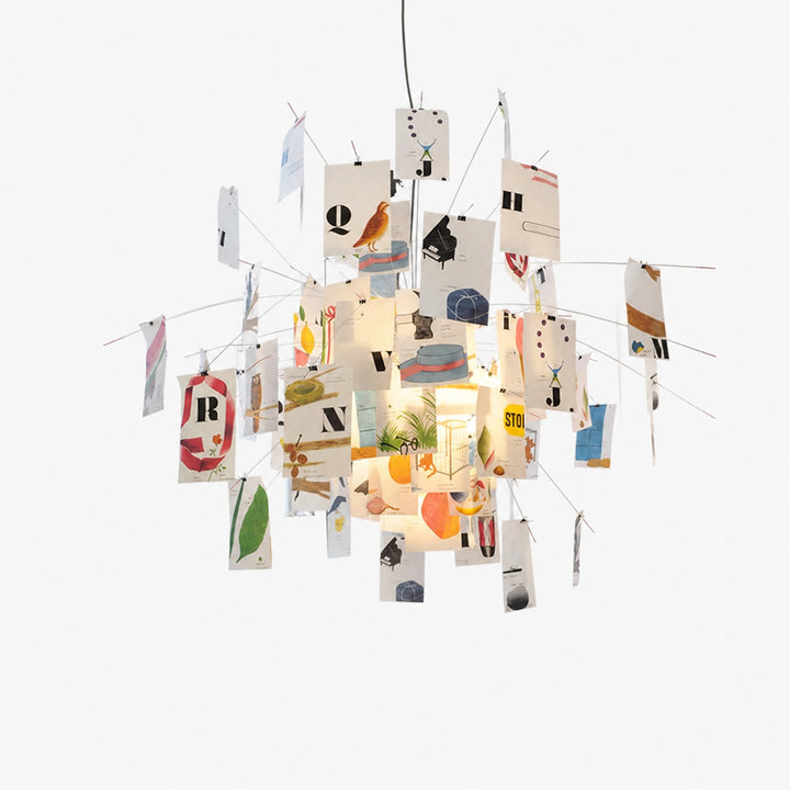 Renée Creative Picture Pendant Light Art Deco Bedroom Living Room