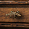 Distressed Totem platypus copper cabinet handle